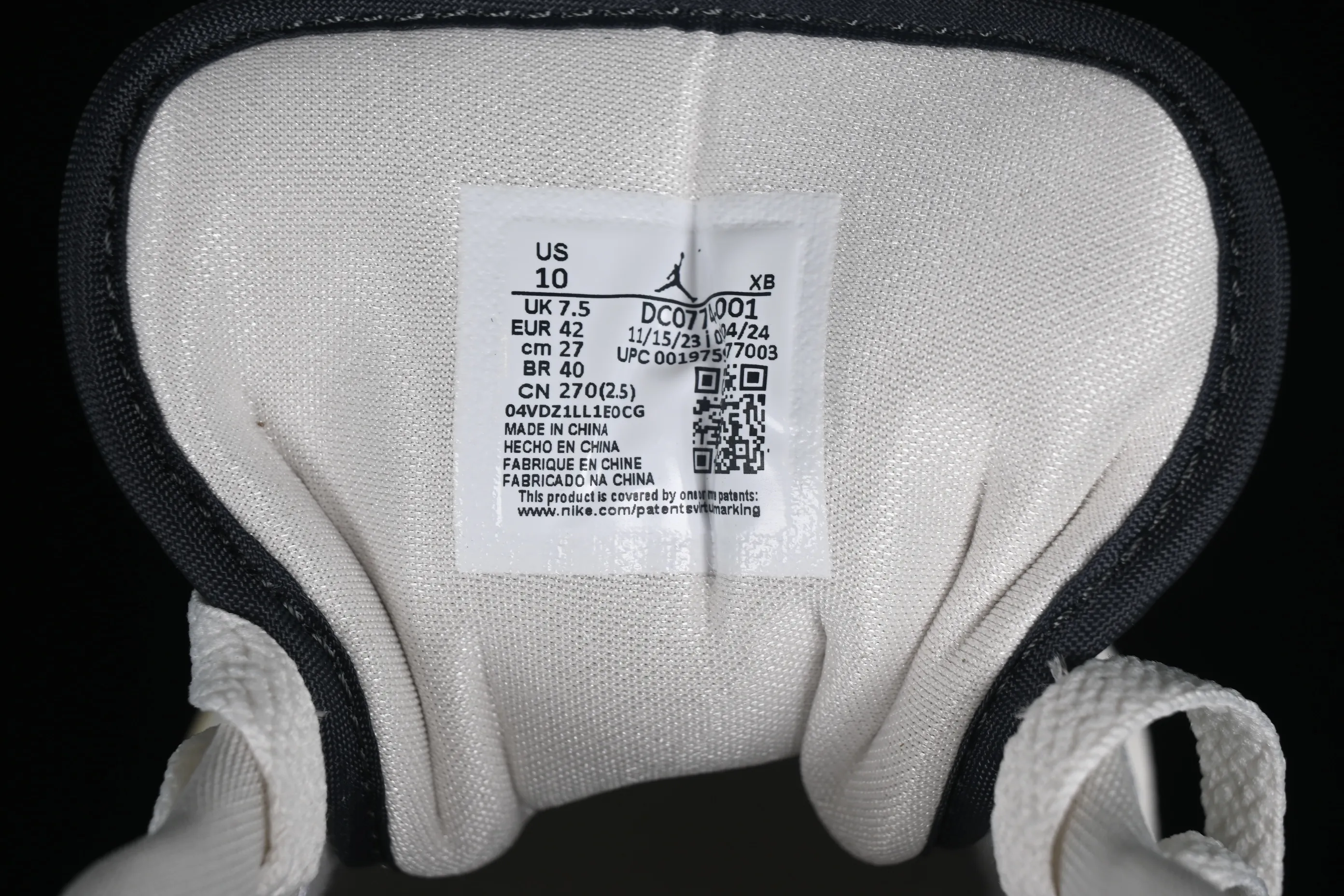 All categories Air Jordan Jordan series basketball shoes Air Jordan 1 Low G version pure original Air Jordan 1 Low AJ1 Joe 1 black and green low-bang cultural casual sneakers DC0774-001